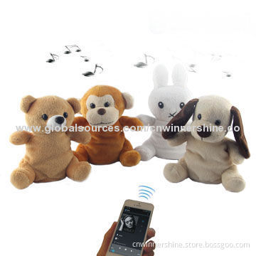 Bluetooth Speaker With Cute Animal Doll Design Stereo Mini Speaker Customized Design Clear Sound OEM